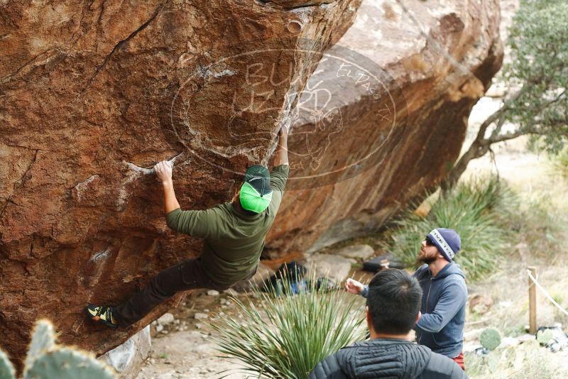 Bouldering in Hueco Tanks on 11/10/2018 with Blue Lizard Climbing and Yoga

Filename: SRM_20181110_1147070.jpg
Aperture: f/3.2
Shutter Speed: 1/500
Body: Canon EOS-1D Mark II
Lens: Canon EF 50mm f/1.8 II