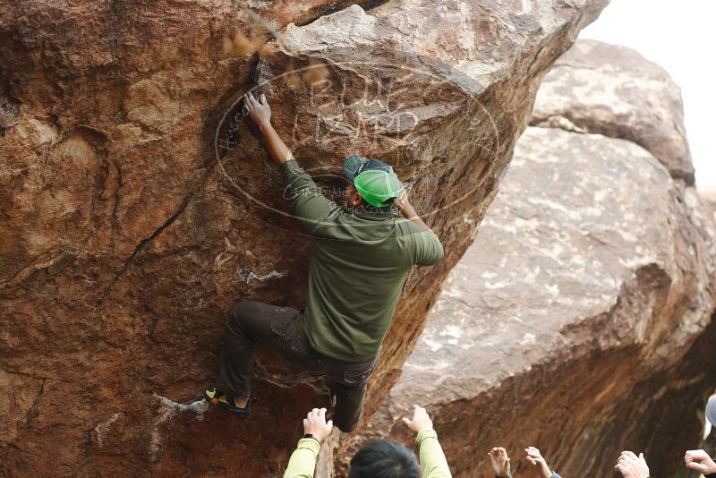 Bouldering in Hueco Tanks on 11/10/2018 with Blue Lizard Climbing and Yoga

Filename: SRM_20181110_1147470.jpg
Aperture: f/3.2
Shutter Speed: 1/640
Body: Canon EOS-1D Mark II
Lens: Canon EF 50mm f/1.8 II