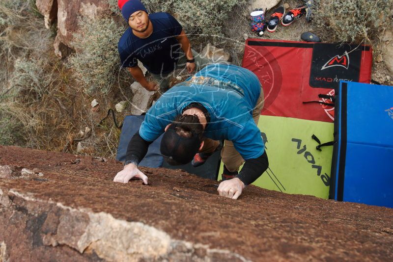 Bouldering in Hueco Tanks on 11/10/2018 with Blue Lizard Climbing and Yoga

Filename: SRM_20181110_1121260.jpg
Aperture: f/5.6
Shutter Speed: 1/500
Body: Canon EOS-1D Mark II
Lens: Canon EF 16-35mm f/2.8 L