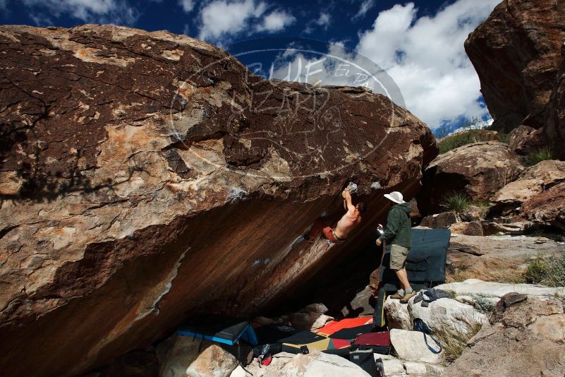 Bouldering in Hueco Tanks on 11/11/2018 with Blue Lizard Climbing and Yoga

Filename: SRM_20181111_1342450.jpg
Aperture: f/8.0
Shutter Speed: 1/250
Body: Canon EOS-1D Mark II
Lens: Canon EF 16-35mm f/2.8 L