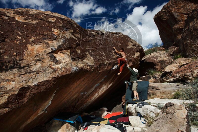 Bouldering in Hueco Tanks on 11/11/2018 with Blue Lizard Climbing and Yoga

Filename: SRM_20181111_1343010.jpg
Aperture: f/8.0
Shutter Speed: 1/250
Body: Canon EOS-1D Mark II
Lens: Canon EF 16-35mm f/2.8 L