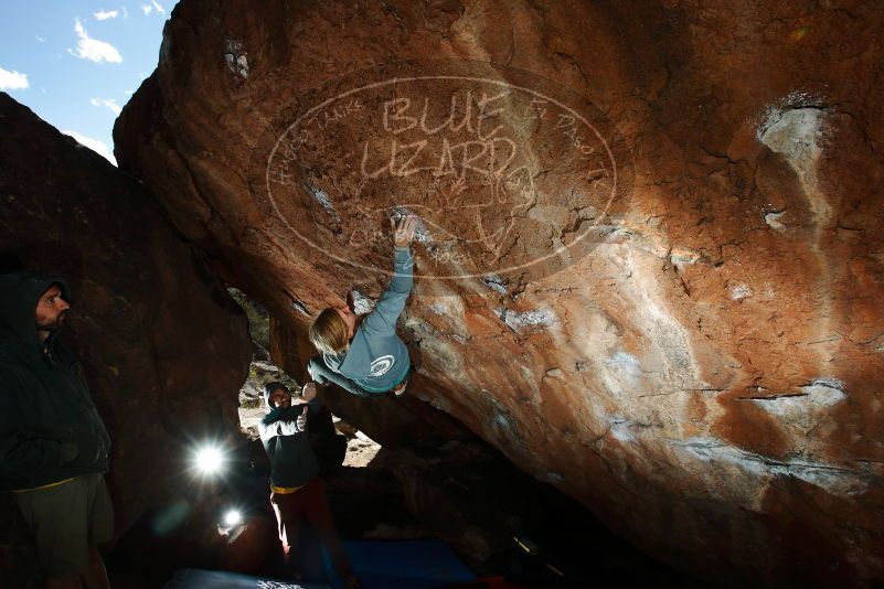 Bouldering in Hueco Tanks on 11/11/2018 with Blue Lizard Climbing and Yoga

Filename: SRM_20181111_1446200.jpg
Aperture: f/8.0
Shutter Speed: 1/250
Body: Canon EOS-1D Mark II
Lens: Canon EF 16-35mm f/2.8 L