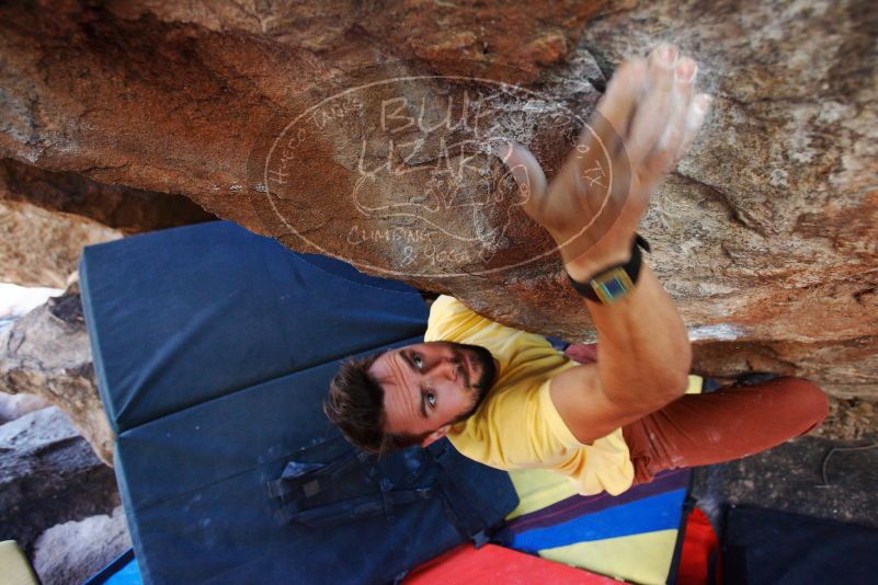 Bouldering in Hueco Tanks on 11/11/2018 with Blue Lizard Climbing and Yoga

Filename: SRM_20181111_1546362.jpg
Aperture: f/4.0
Shutter Speed: 1/200
Body: Canon EOS-1D Mark II
Lens: Canon EF 16-35mm f/2.8 L