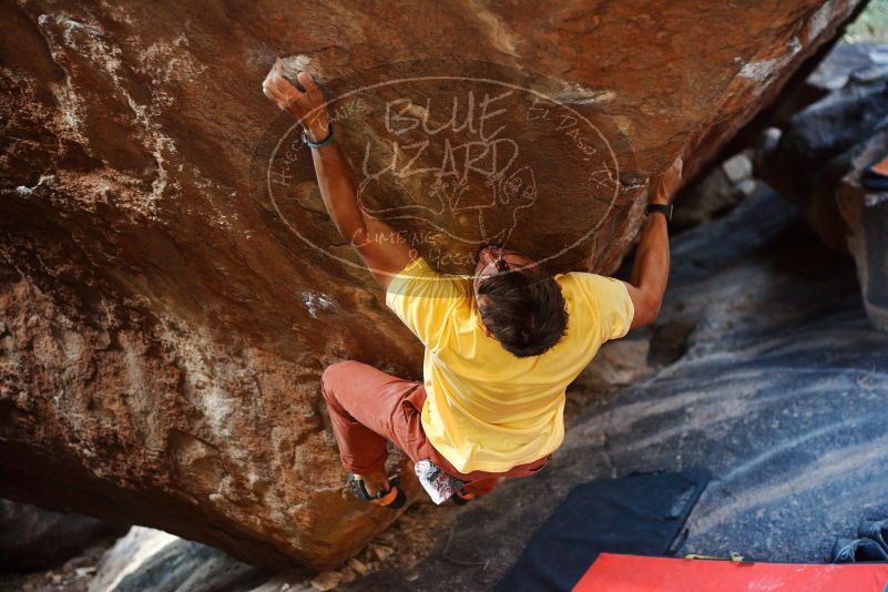 Bouldering in Hueco Tanks on 11/11/2018 with Blue Lizard Climbing and Yoga

Filename: SRM_20181111_1614191.jpg
Aperture: f/2.5
Shutter Speed: 1/250
Body: Canon EOS-1D Mark II
Lens: Canon EF 50mm f/1.8 II