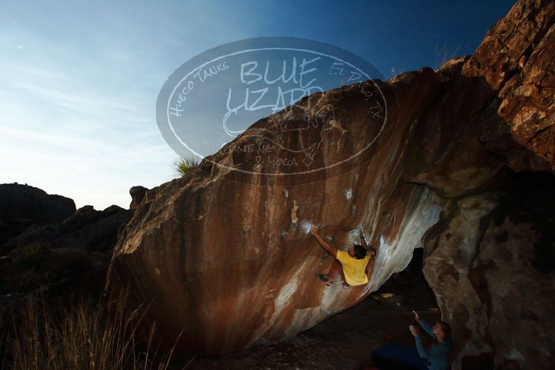 Bouldering in Hueco Tanks on 11/11/2018 with Blue Lizard Climbing and Yoga

Filename: SRM_20181111_1720280.jpg
Aperture: f/8.0
Shutter Speed: 1/250
Body: Canon EOS-1D Mark II
Lens: Canon EF 16-35mm f/2.8 L