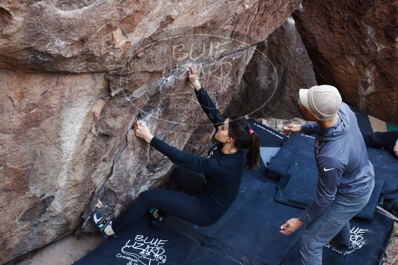 Bouldering in Hueco Tanks on 11/24/2018 with Blue Lizard Climbing and Yoga

Filename: SRM_20181124_1032200.jpg
Aperture: f/3.2
Shutter Speed: 1/250
Body: Canon EOS-1D Mark II
Lens: Canon EF 16-35mm f/2.8 L