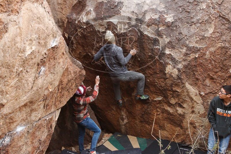 Bouldering in Hueco Tanks on 11/24/2018 with Blue Lizard Climbing and Yoga

Filename: SRM_20181124_1048190.jpg
Aperture: f/5.0
Shutter Speed: 1/250
Body: Canon EOS-1D Mark II
Lens: Canon EF 16-35mm f/2.8 L