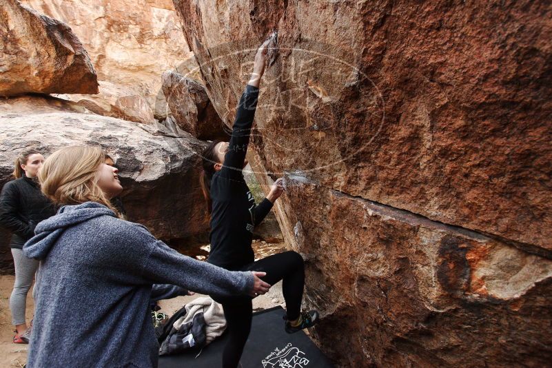 Bouldering in Hueco Tanks on 11/24/2018 with Blue Lizard Climbing and Yoga

Filename: SRM_20181124_1110251.jpg
Aperture: f/5.0
Shutter Speed: 1/250
Body: Canon EOS-1D Mark II
Lens: Canon EF 16-35mm f/2.8 L