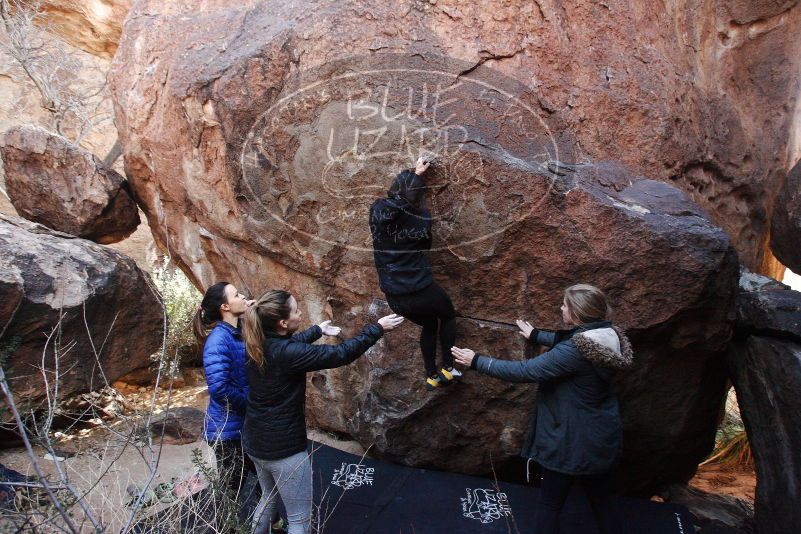 Bouldering in Hueco Tanks on 11/24/2018 with Blue Lizard Climbing and Yoga

Filename: SRM_20181124_1130010.jpg
Aperture: f/7.1
Shutter Speed: 1/250
Body: Canon EOS-1D Mark II
Lens: Canon EF 16-35mm f/2.8 L