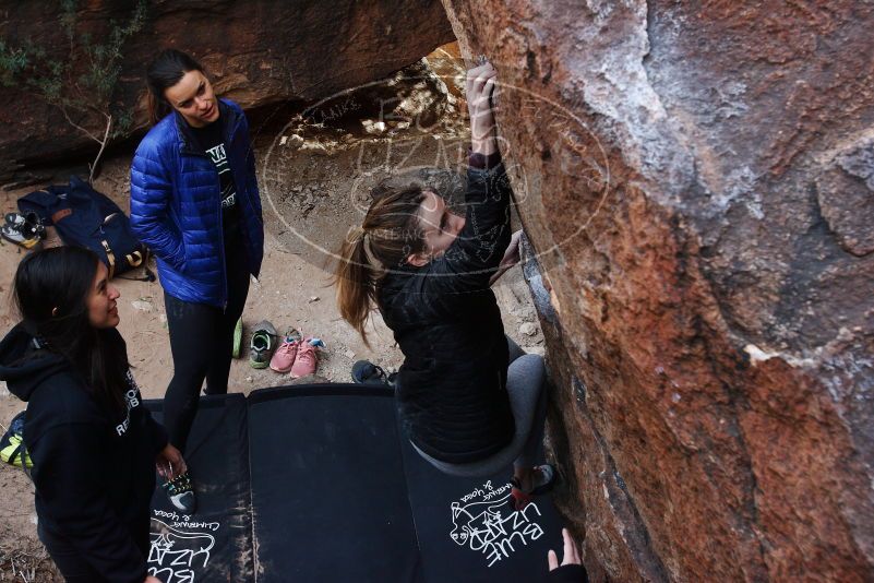 Bouldering in Hueco Tanks on 11/24/2018 with Blue Lizard Climbing and Yoga

Filename: SRM_20181124_1132332.jpg
Aperture: f/5.6
Shutter Speed: 1/250
Body: Canon EOS-1D Mark II
Lens: Canon EF 16-35mm f/2.8 L