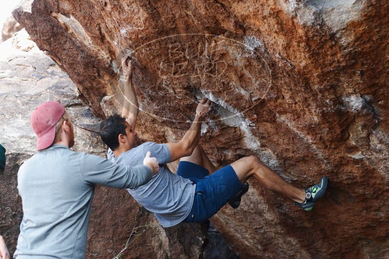 Bouldering in Hueco Tanks on 11/24/2018 with Blue Lizard Climbing and Yoga

Filename: SRM_20181124_1300390.jpg
Aperture: f/4.0
Shutter Speed: 1/250
Body: Canon EOS-1D Mark II
Lens: Canon EF 50mm f/1.8 II