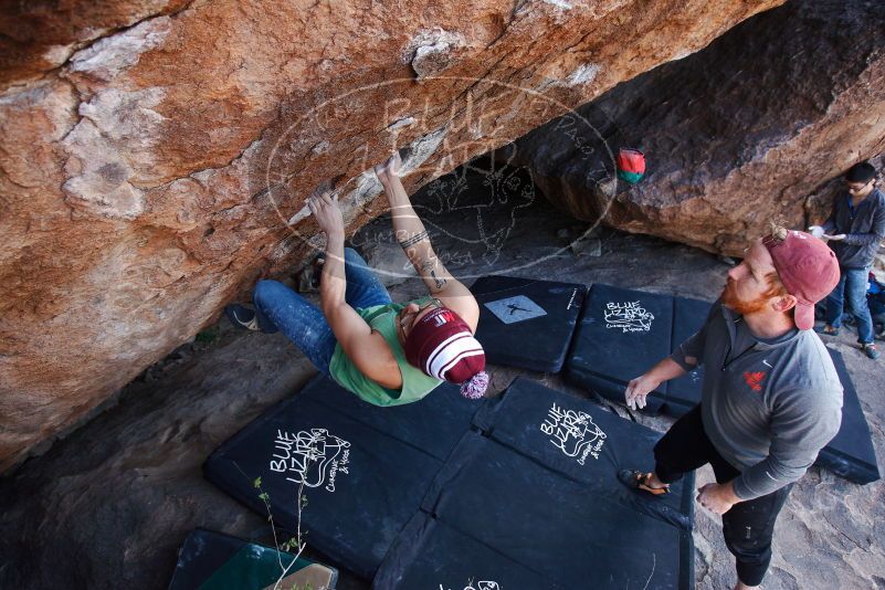 Bouldering in Hueco Tanks on 11/24/2018 with Blue Lizard Climbing and Yoga

Filename: SRM_20181124_1304470.jpg
Aperture: f/4.5
Shutter Speed: 1/250
Body: Canon EOS-1D Mark II
Lens: Canon EF 16-35mm f/2.8 L