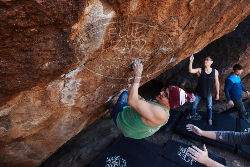 Bouldering in Hueco Tanks on 11/24/2018 with Blue Lizard Climbing and Yoga

Filename: SRM_20181124_1309450.jpg
Aperture: f/5.6
Shutter Speed: 1/250
Body: Canon EOS-1D Mark II
Lens: Canon EF 16-35mm f/2.8 L