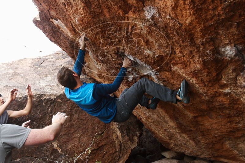 Bouldering in Hueco Tanks on 11/24/2018 with Blue Lizard Climbing and Yoga

Filename: SRM_20181124_1327580.jpg
Aperture: f/5.6
Shutter Speed: 1/250
Body: Canon EOS-1D Mark II
Lens: Canon EF 16-35mm f/2.8 L