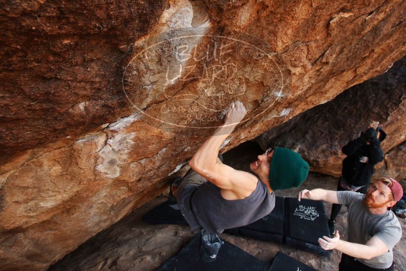 Bouldering in Hueco Tanks on 11/24/2018 with Blue Lizard Climbing and Yoga

Filename: SRM_20181124_1341261.jpg
Aperture: f/6.3
Shutter Speed: 1/320
Body: Canon EOS-1D Mark II
Lens: Canon EF 16-35mm f/2.8 L