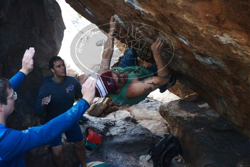 Bouldering in Hueco Tanks on 11/24/2018 with Blue Lizard Climbing and Yoga

Filename: SRM_20181124_1551410.jpg
Aperture: f/6.3
Shutter Speed: 1/320
Body: Canon EOS-1D Mark II
Lens: Canon EF 50mm f/1.8 II