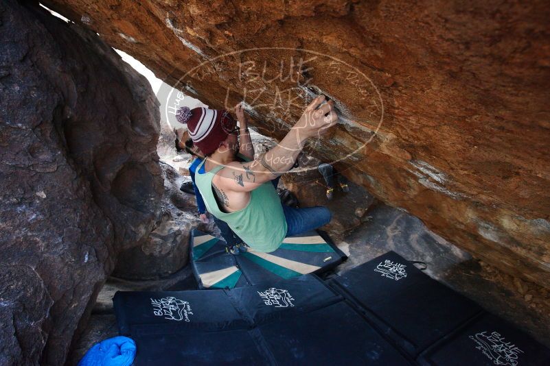 Bouldering in Hueco Tanks on 11/24/2018 with Blue Lizard Climbing and Yoga

Filename: SRM_20181124_1617100.jpg
Aperture: f/5.0
Shutter Speed: 1/200
Body: Canon EOS-1D Mark II
Lens: Canon EF 16-35mm f/2.8 L