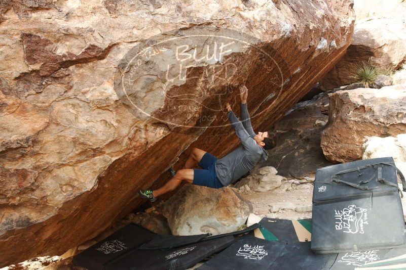 Bouldering in Hueco Tanks on 11/24/2018 with Blue Lizard Climbing and Yoga

Filename: SRM_20181124_1657210.jpg
Aperture: f/5.6
Shutter Speed: 1/250
Body: Canon EOS-1D Mark II
Lens: Canon EF 16-35mm f/2.8 L