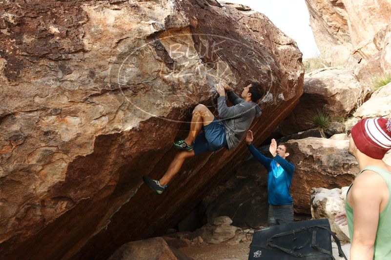Bouldering in Hueco Tanks on 11/24/2018 with Blue Lizard Climbing and Yoga

Filename: SRM_20181124_1657380.jpg
Aperture: f/7.1
Shutter Speed: 1/250
Body: Canon EOS-1D Mark II
Lens: Canon EF 16-35mm f/2.8 L