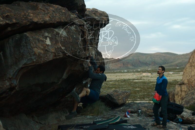 Bouldering in Hueco Tanks on 11/24/2018 with Blue Lizard Climbing and Yoga

Filename: SRM_20181124_1804500.jpg
Aperture: f/2.8
Shutter Speed: 1/250
Body: Canon EOS-1D Mark II
Lens: Canon EF 50mm f/1.8 II