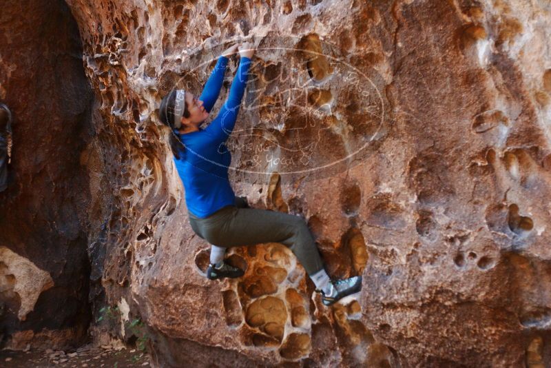 Bouldering in Hueco Tanks on 11/23/2018 with Blue Lizard Climbing and Yoga

Filename: SRM_20181123_1109400.jpg
Aperture: f/2.8
Shutter Speed: 1/160
Body: Canon EOS-1D Mark II
Lens: Canon EF 50mm f/1.8 II
