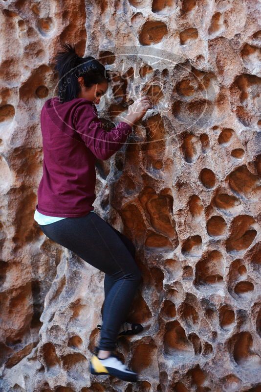 Bouldering in Hueco Tanks on 11/23/2018 with Blue Lizard Climbing and Yoga

Filename: SRM_20181123_1116360.jpg
Aperture: f/3.2
Shutter Speed: 1/125
Body: Canon EOS-1D Mark II
Lens: Canon EF 50mm f/1.8 II