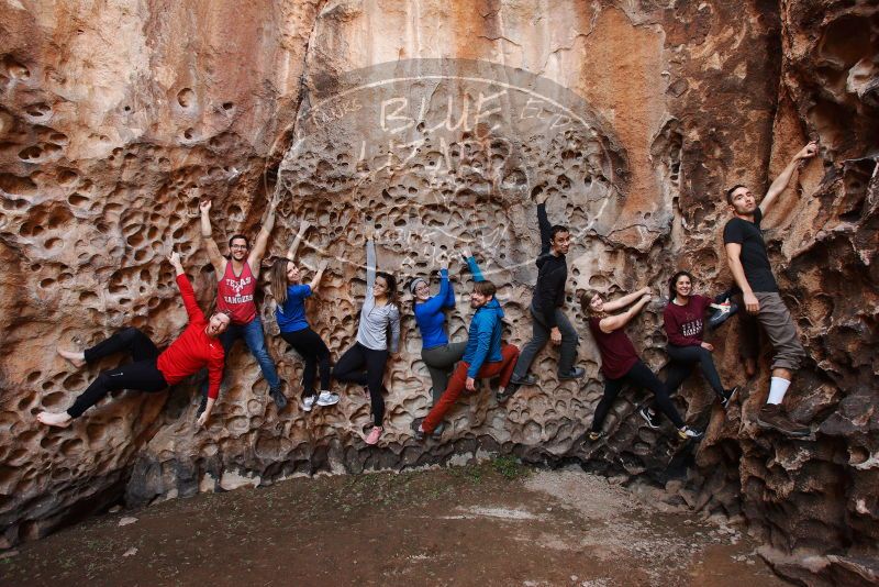 Bouldering in Hueco Tanks on 11/23/2018 with Blue Lizard Climbing and Yoga

Filename: SRM_20181123_1137220.jpg
Aperture: f/5.6
Shutter Speed: 1/60
Body: Canon EOS-1D Mark II
Lens: Canon EF 16-35mm f/2.8 L