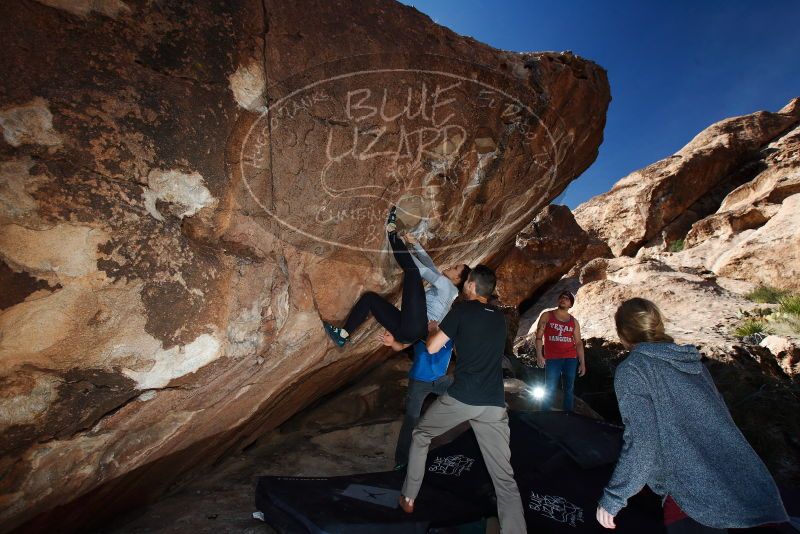 Bouldering in Hueco Tanks on 11/23/2018 with Blue Lizard Climbing and Yoga

Filename: SRM_20181123_1238570.jpg
Aperture: f/5.6
Shutter Speed: 1/250
Body: Canon EOS-1D Mark II
Lens: Canon EF 16-35mm f/2.8 L