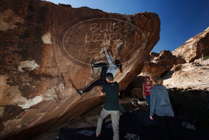Bouldering in Hueco Tanks on 11/23/2018 with Blue Lizard Climbing and Yoga

Filename: SRM_20181123_1239080.jpg
Aperture: f/5.6
Shutter Speed: 1/250
Body: Canon EOS-1D Mark II
Lens: Canon EF 16-35mm f/2.8 L