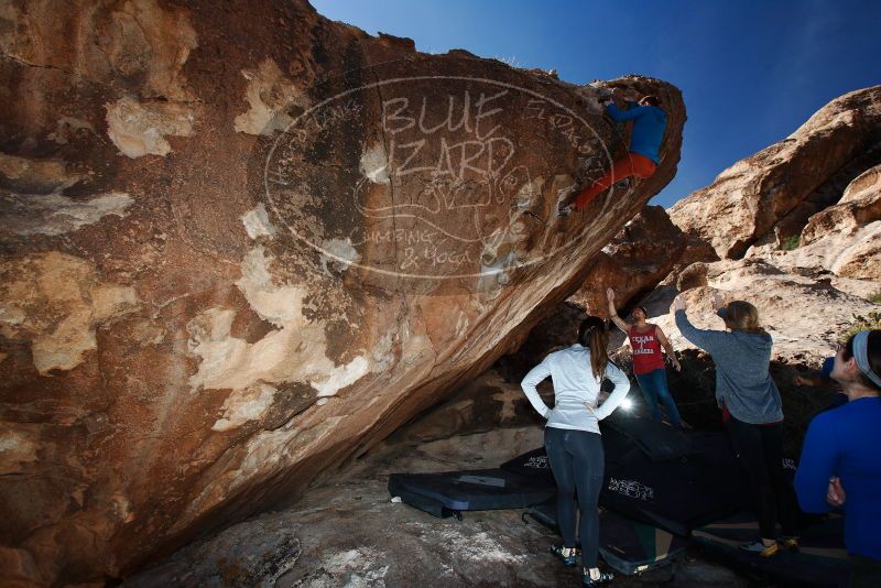 Bouldering in Hueco Tanks on 11/23/2018 with Blue Lizard Climbing and Yoga

Filename: SRM_20181123_1242100.jpg
Aperture: f/5.6
Shutter Speed: 1/250
Body: Canon EOS-1D Mark II
Lens: Canon EF 16-35mm f/2.8 L