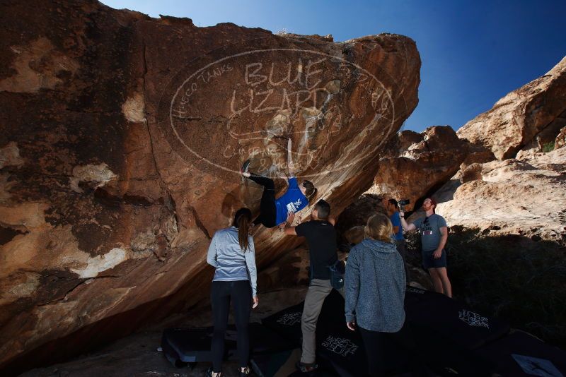 Bouldering in Hueco Tanks on 11/23/2018 with Blue Lizard Climbing and Yoga

Filename: SRM_20181123_1245020.jpg
Aperture: f/5.6
Shutter Speed: 1/250
Body: Canon EOS-1D Mark II
Lens: Canon EF 16-35mm f/2.8 L