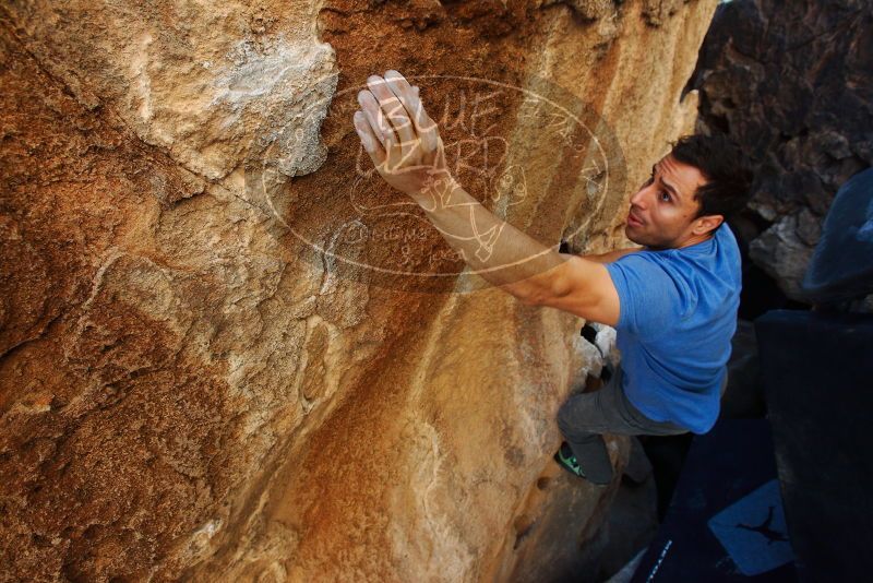 Bouldering in Hueco Tanks on 11/23/2018 with Blue Lizard Climbing and Yoga

Filename: SRM_20181123_1320170.jpg
Aperture: f/5.6
Shutter Speed: 1/400
Body: Canon EOS-1D Mark II
Lens: Canon EF 16-35mm f/2.8 L