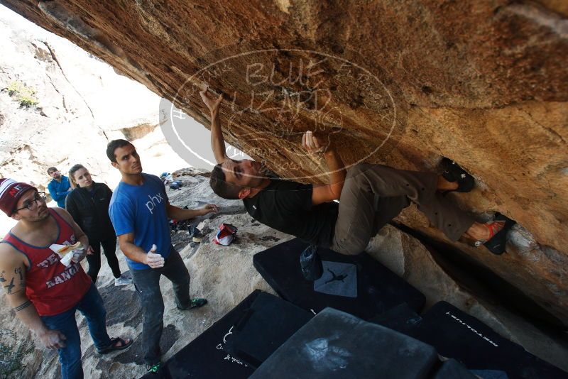 Bouldering in Hueco Tanks on 11/23/2018 with Blue Lizard Climbing and Yoga

Filename: SRM_20181123_1331170.jpg
Aperture: f/5.6
Shutter Speed: 1/640
Body: Canon EOS-1D Mark II
Lens: Canon EF 16-35mm f/2.8 L