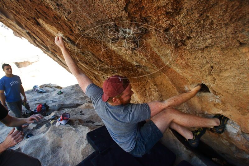 Bouldering in Hueco Tanks on 11/23/2018 with Blue Lizard Climbing and Yoga

Filename: SRM_20181123_1342270.jpg
Aperture: f/5.6
Shutter Speed: 1/500
Body: Canon EOS-1D Mark II
Lens: Canon EF 16-35mm f/2.8 L
