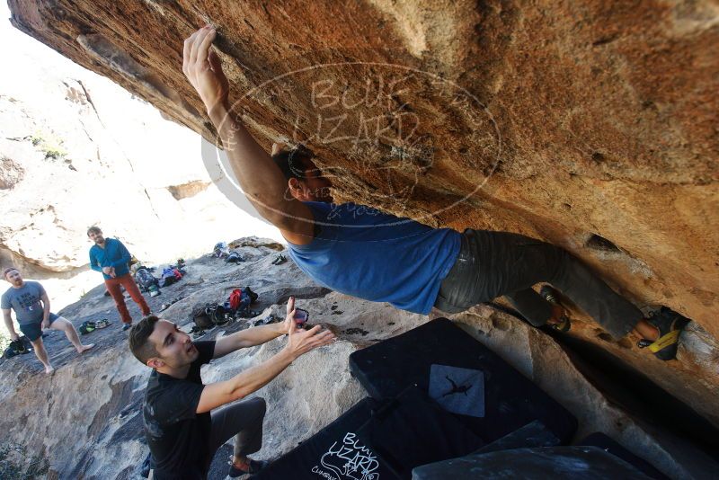 Bouldering in Hueco Tanks on 11/23/2018 with Blue Lizard Climbing and Yoga

Filename: SRM_20181123_1343571.jpg
Aperture: f/5.6
Shutter Speed: 1/500
Body: Canon EOS-1D Mark II
Lens: Canon EF 16-35mm f/2.8 L