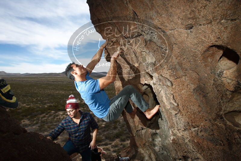 Bouldering in Hueco Tanks on 11/23/2018 with Blue Lizard Climbing and Yoga

Filename: SRM_20181123_1432420.jpg
Aperture: f/5.6
Shutter Speed: 1/250
Body: Canon EOS-1D Mark II
Lens: Canon EF 16-35mm f/2.8 L