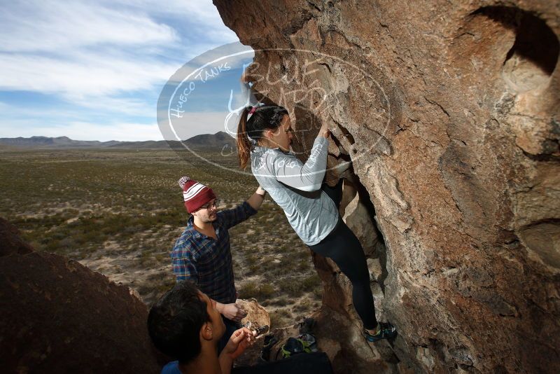 Bouldering in Hueco Tanks on 11/23/2018 with Blue Lizard Climbing and Yoga

Filename: SRM_20181123_1437030.jpg
Aperture: f/5.6
Shutter Speed: 1/250
Body: Canon EOS-1D Mark II
Lens: Canon EF 16-35mm f/2.8 L