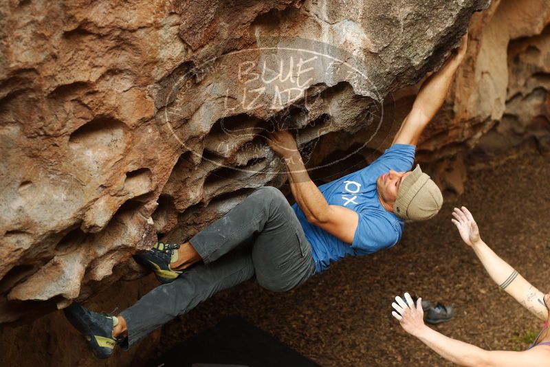 Bouldering in Hueco Tanks on 11/23/2018 with Blue Lizard Climbing and Yoga

Filename: SRM_20181123_1552561.jpg
Aperture: f/3.5
Shutter Speed: 1/250
Body: Canon EOS-1D Mark II
Lens: Canon EF 50mm f/1.8 II