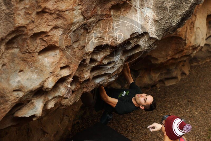 Bouldering in Hueco Tanks on 11/23/2018 with Blue Lizard Climbing and Yoga

Filename: SRM_20181123_1554420.jpg
Aperture: f/3.5
Shutter Speed: 1/250
Body: Canon EOS-1D Mark II
Lens: Canon EF 50mm f/1.8 II
