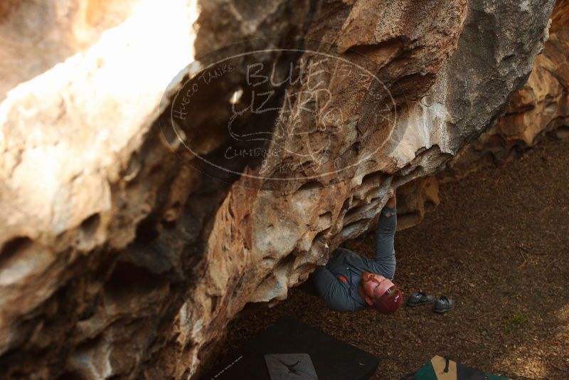 Bouldering in Hueco Tanks on 11/23/2018 with Blue Lizard Climbing and Yoga

Filename: SRM_20181123_1605520.jpg
Aperture: f/3.5
Shutter Speed: 1/250
Body: Canon EOS-1D Mark II
Lens: Canon EF 50mm f/1.8 II