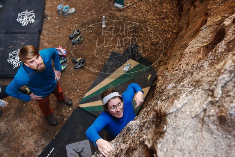 Bouldering in Hueco Tanks on 11/23/2018 with Blue Lizard Climbing and Yoga

Filename: SRM_20181123_1617150.jpg
Aperture: f/3.5
Shutter Speed: 1/125
Body: Canon EOS-1D Mark II
Lens: Canon EF 16-35mm f/2.8 L