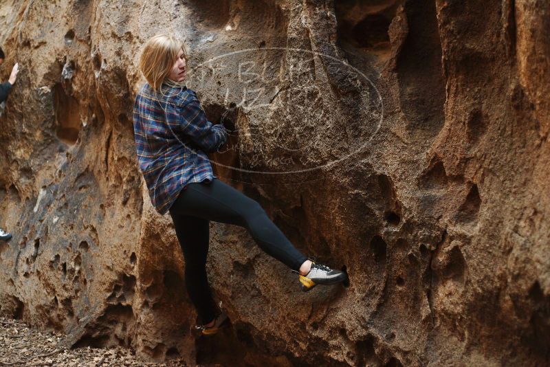 Bouldering in Hueco Tanks on 11/23/2018 with Blue Lizard Climbing and Yoga

Filename: SRM_20181123_1643330.jpg
Aperture: f/2.2
Shutter Speed: 1/125
Body: Canon EOS-1D Mark II
Lens: Canon EF 50mm f/1.8 II