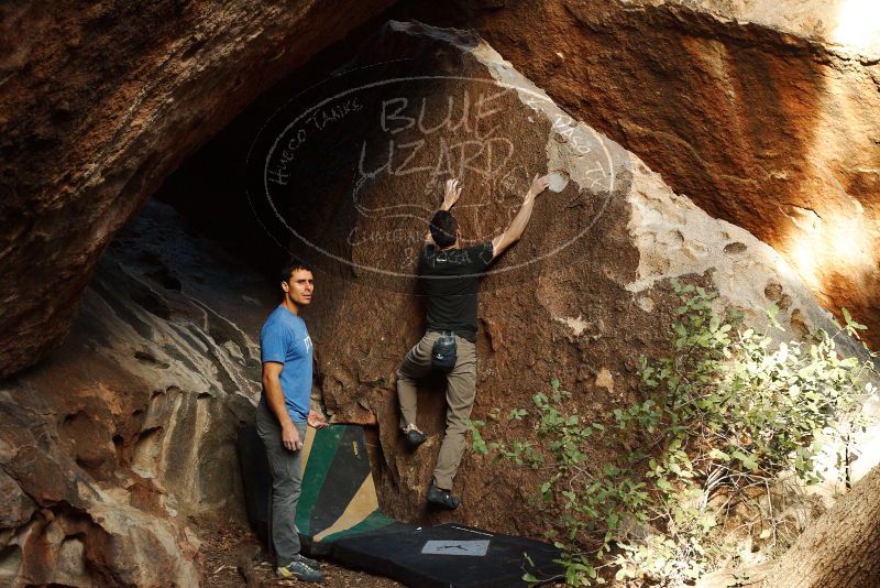Bouldering in Hueco Tanks on 11/23/2018 with Blue Lizard Climbing and Yoga

Filename: SRM_20181123_1653230.jpg
Aperture: f/4.5
Shutter Speed: 1/160
Body: Canon EOS-1D Mark II
Lens: Canon EF 50mm f/1.8 II