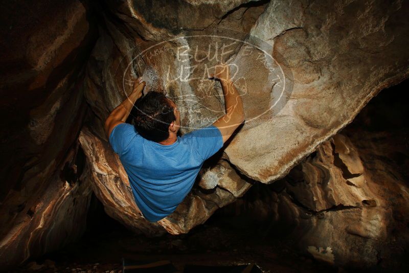 Bouldering in Hueco Tanks on 11/23/2018 with Blue Lizard Climbing and Yoga

Filename: SRM_20181123_1723580.jpg
Aperture: f/8.0
Shutter Speed: 1/250
Body: Canon EOS-1D Mark II
Lens: Canon EF 16-35mm f/2.8 L