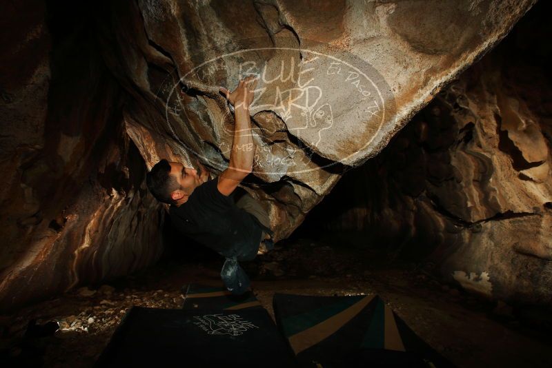 Bouldering in Hueco Tanks on 11/23/2018 with Blue Lizard Climbing and Yoga

Filename: SRM_20181123_1735410.jpg
Aperture: f/8.0
Shutter Speed: 1/250
Body: Canon EOS-1D Mark II
Lens: Canon EF 16-35mm f/2.8 L