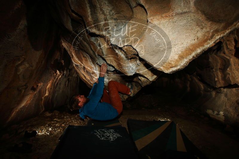 Bouldering in Hueco Tanks on 11/23/2018 with Blue Lizard Climbing and Yoga

Filename: SRM_20181123_1740210.jpg
Aperture: f/8.0
Shutter Speed: 1/250
Body: Canon EOS-1D Mark II
Lens: Canon EF 16-35mm f/2.8 L