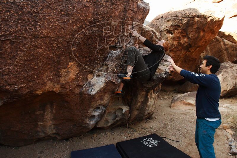 Bouldering in Hueco Tanks on 11/22/2018 with Blue Lizard Climbing and Yoga

Filename: SRM_20181122_1015000.jpg
Aperture: f/5.6
Shutter Speed: 1/250
Body: Canon EOS-1D Mark II
Lens: Canon EF 16-35mm f/2.8 L