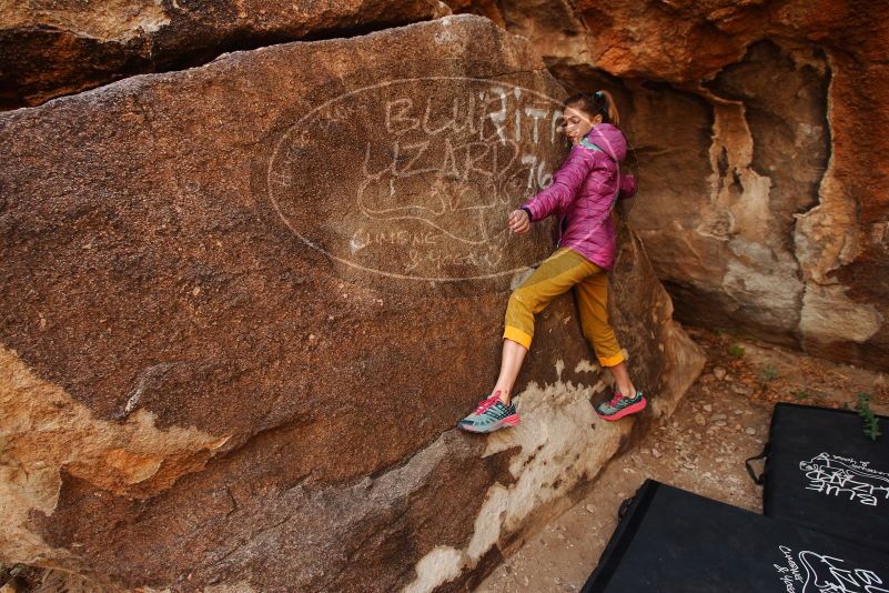 Bouldering in Hueco Tanks on 11/22/2018 with Blue Lizard Climbing and Yoga

Filename: SRM_20181122_1113220.jpg
Aperture: f/4.0
Shutter Speed: 1/320
Body: Canon EOS-1D Mark II
Lens: Canon EF 16-35mm f/2.8 L
