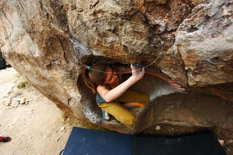 Bouldering in Hueco Tanks on 11/22/2018 with Blue Lizard Climbing and Yoga

Filename: SRM_20181122_1134410.jpg
Aperture: f/5.6
Shutter Speed: 1/500
Body: Canon EOS-1D Mark II
Lens: Canon EF 16-35mm f/2.8 L