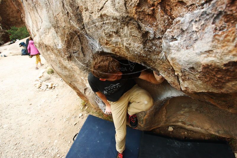 Bouldering in Hueco Tanks on 11/22/2018 with Blue Lizard Climbing and Yoga

Filename: SRM_20181122_1138070.jpg
Aperture: f/5.6
Shutter Speed: 1/400
Body: Canon EOS-1D Mark II
Lens: Canon EF 16-35mm f/2.8 L